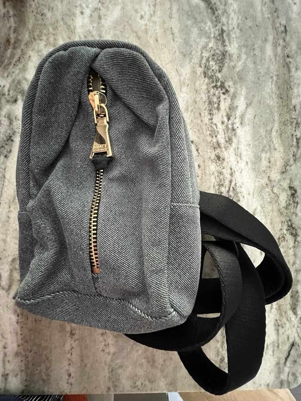 Aimee Kestenberg Tamitha Leather Sling Bag Denim Leather